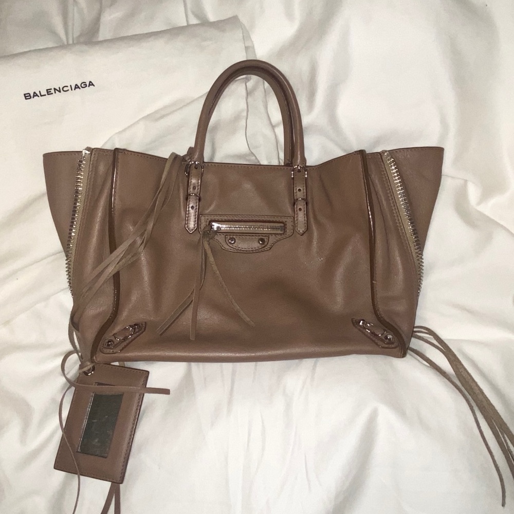 Balenciaga Mini Papier A4 Zip Around - Picture 2 of 6